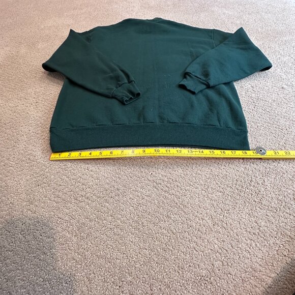 Vintage Morning Sun Sweatshirt Double Collar Winter Snow Farm Cardinals LARGE - Picture 13 of 14